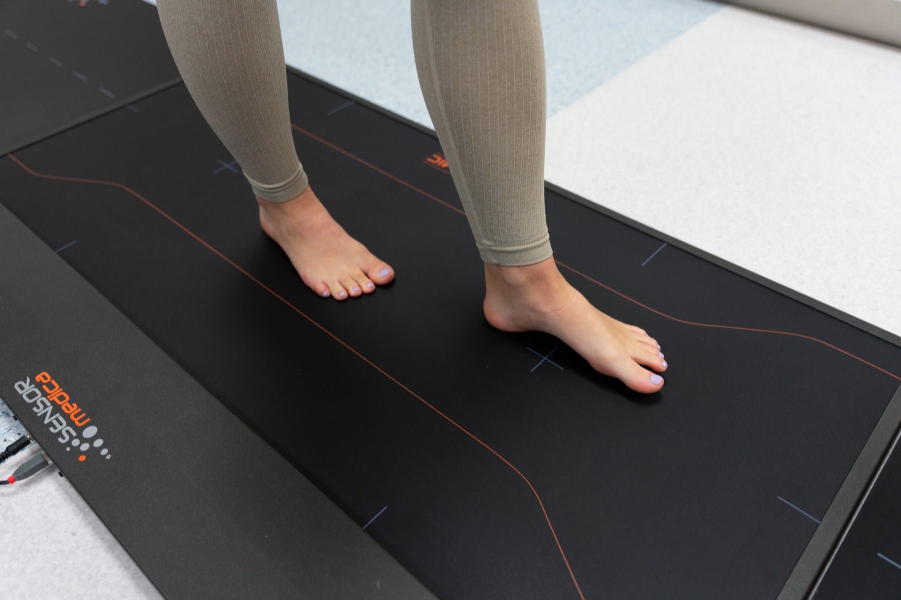Digitální analýza stoje na plošině Sensor Medica
